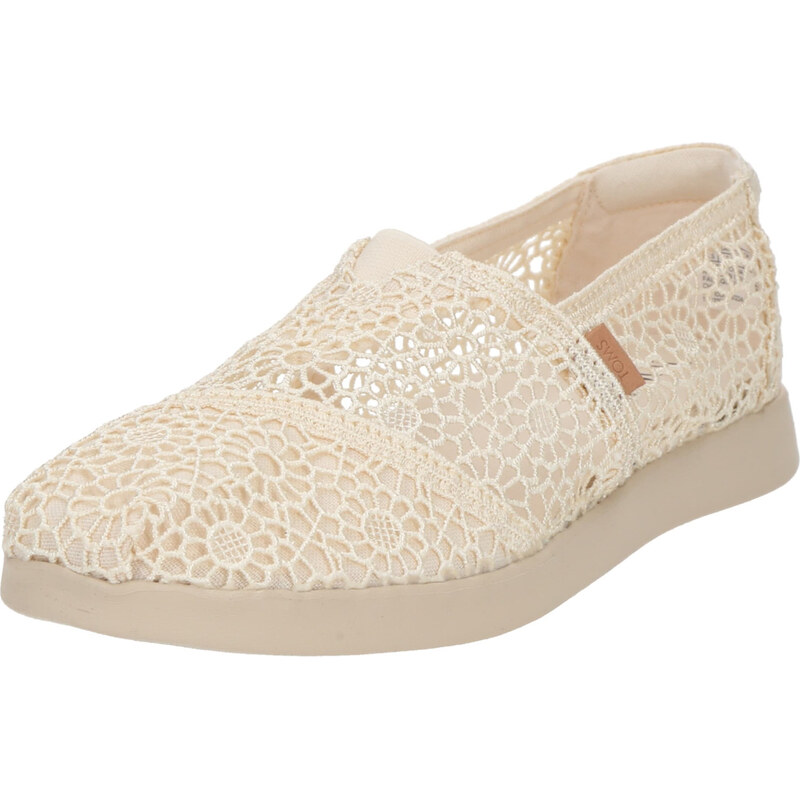 TOMS Slipper krémová 105107418