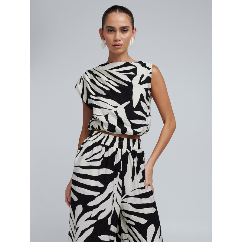 BWLDR Top Alisa černá / bílá 105471652