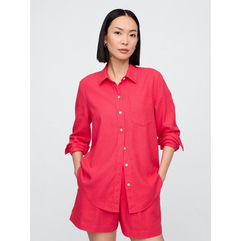 GAP Lněná košile Easy Shirt - Dámské