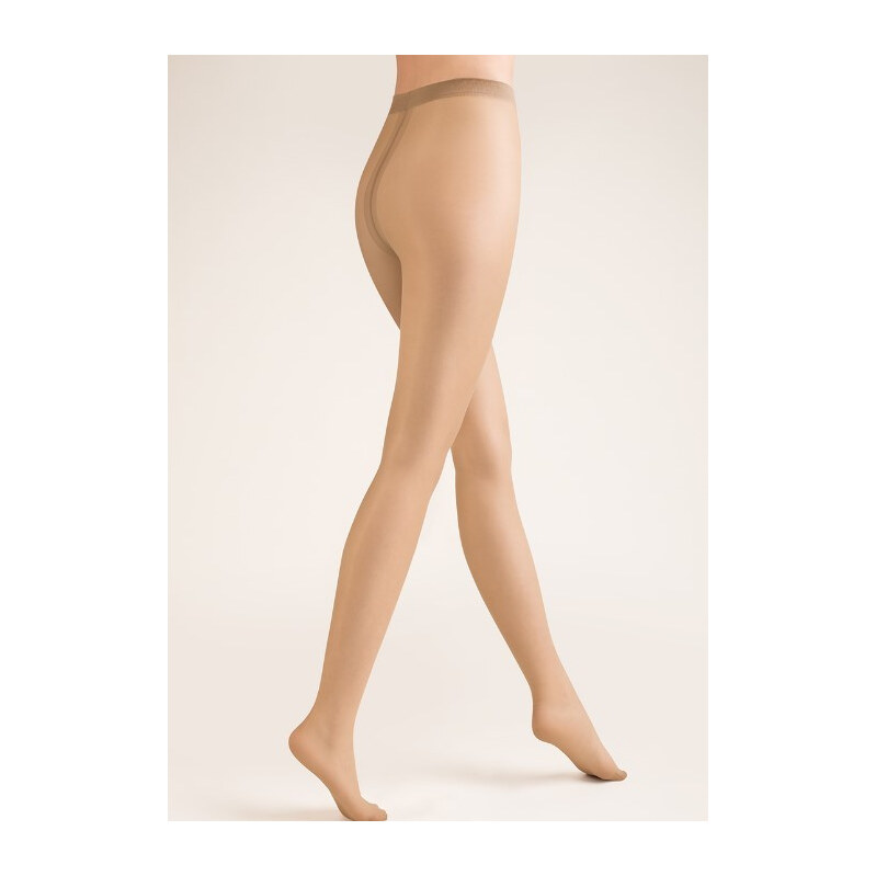 Dámské silonové punčochy Gabriella béžové 15 DEN (102-beige) 105100256
