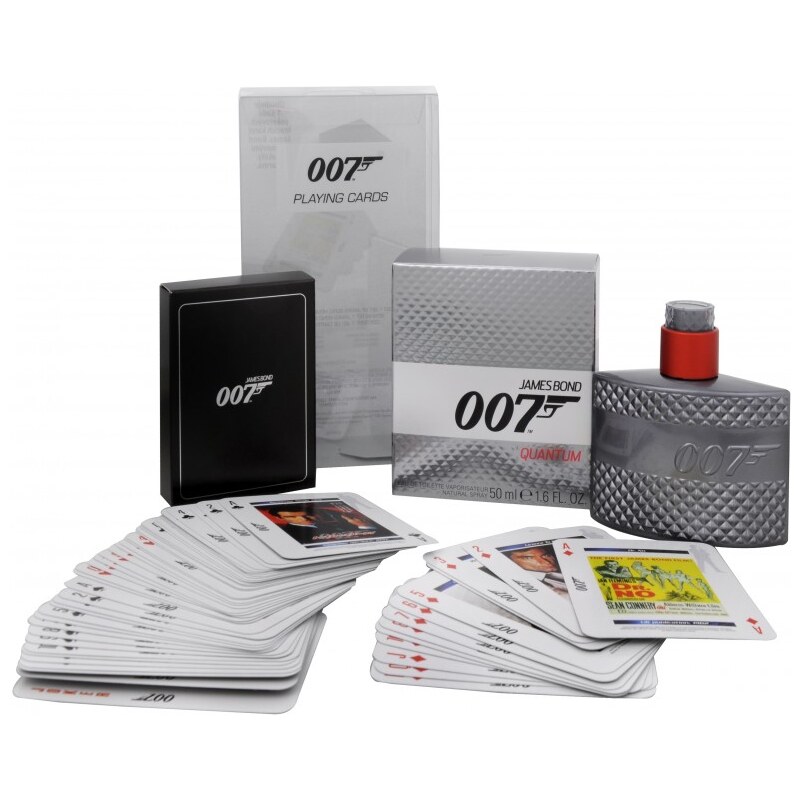 James Bond James Bond 007 Quantum - EDT 50 ml + hrací karty