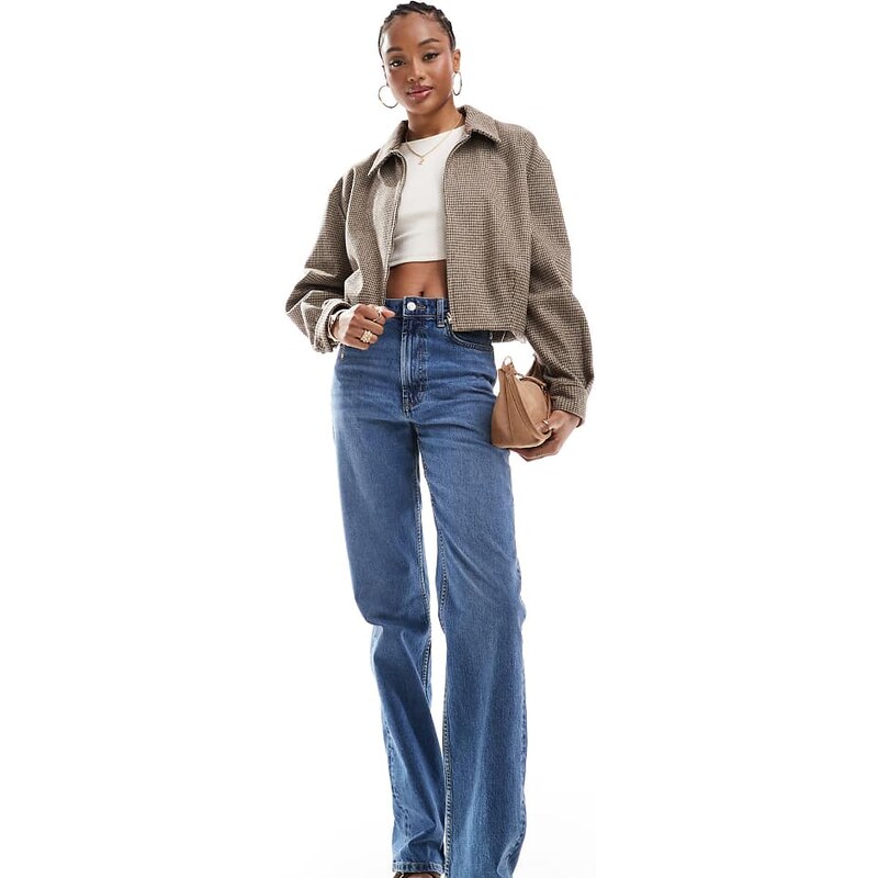 ASOS Tall ASOS DESIGN Tall comfort stretch straight leg jeans in 107713120