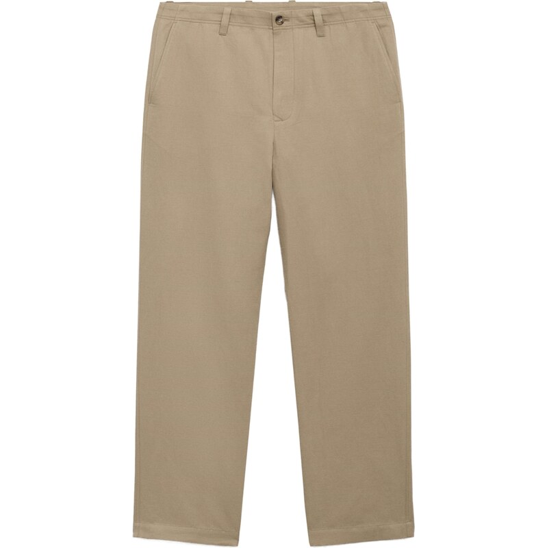 MANGO MAN Chino kalhoty DARREN béžová