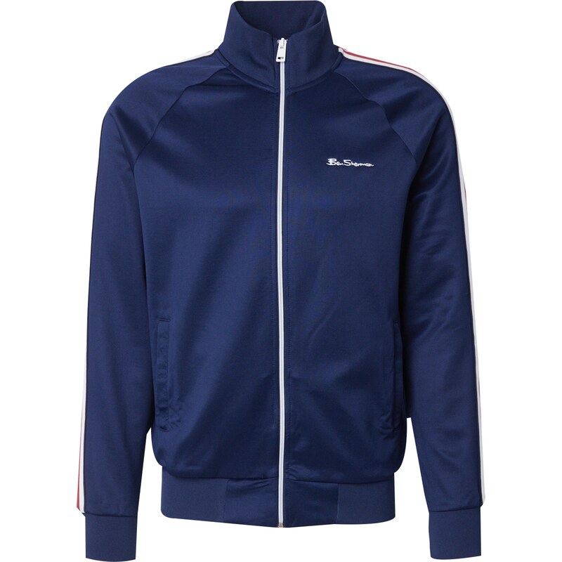 Ben Sherman Mikina námořnická modř / červená / bílá