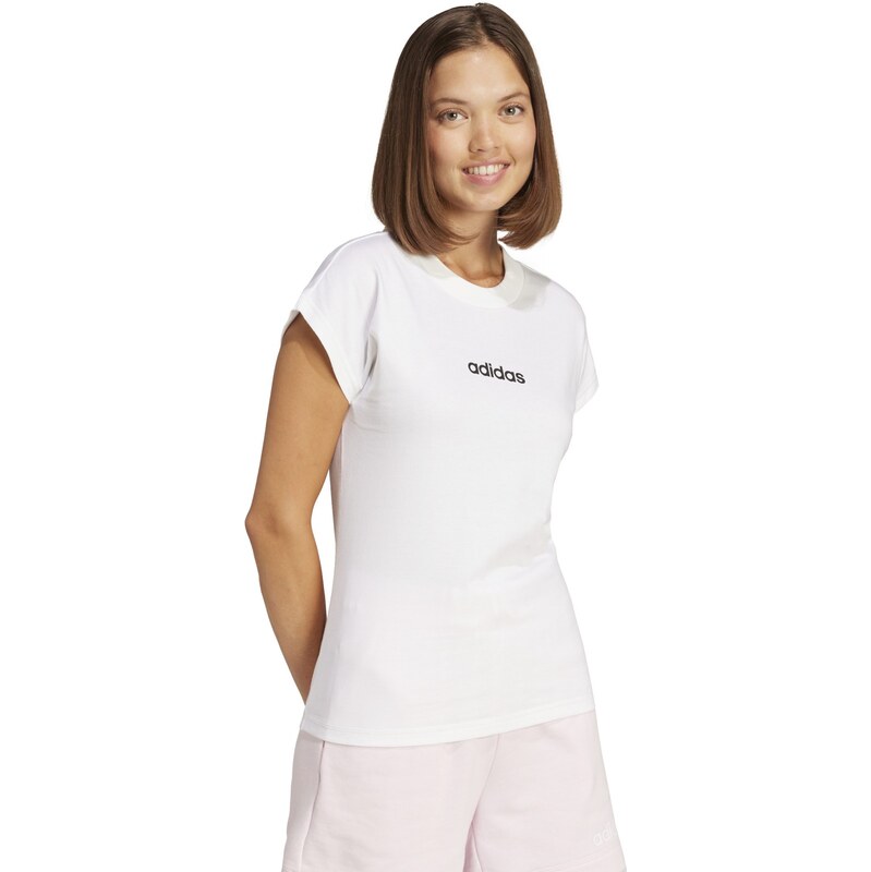 adidas Performance adidas Essentials Linear Cotton T-Shirt WHITE/BLACK 105109943
