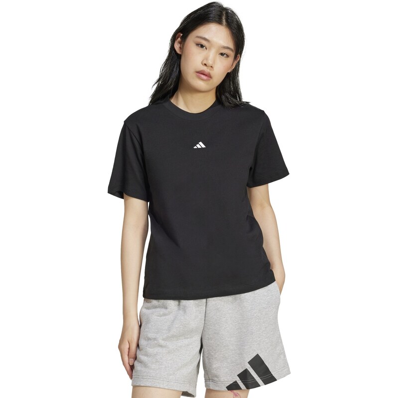 adidas Performance adidas Essentials Small Logo Cotton T-Shirt BLACK 105109942