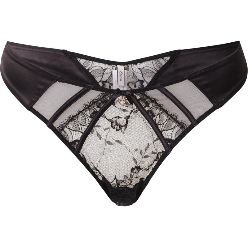 ETAM Tanga Mascarade černá 113709554