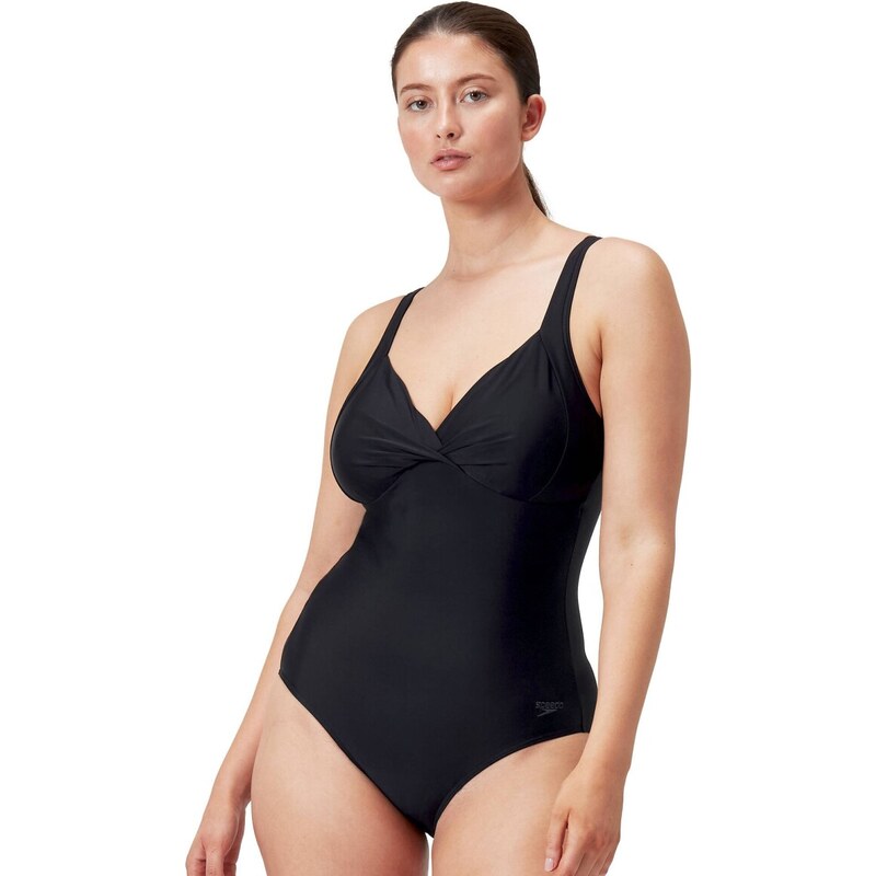 Speedo Jednodílné plavky Cross Knot černá 105118510