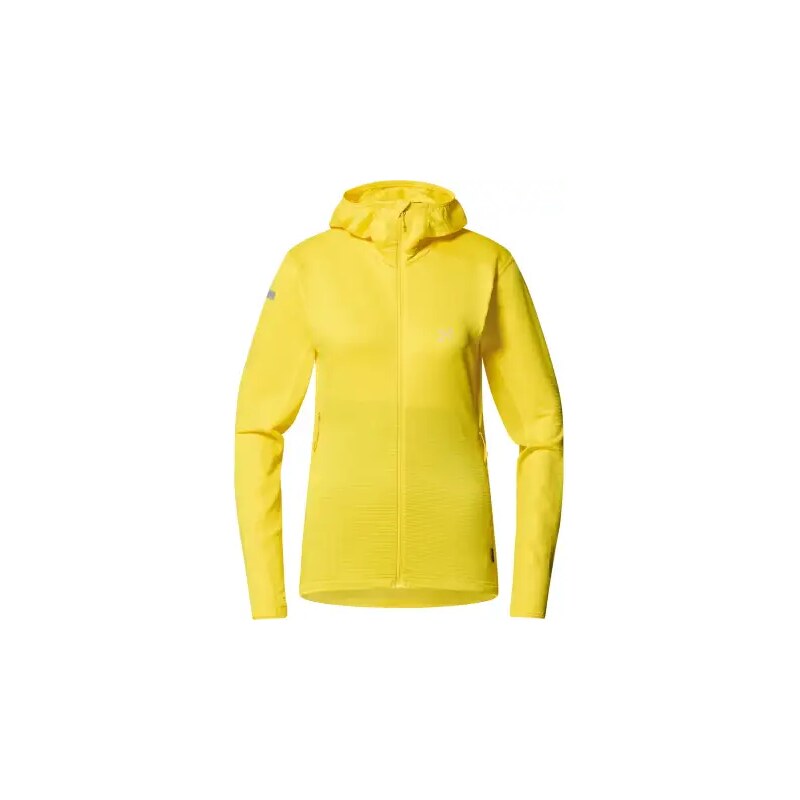 Haglöfs L.I.M Mid Multi Hood dámská mikina s kapucí žlutá vel. M 105119762