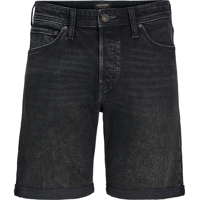 JACK & JONES Džíny JJIRick JJIOriginal černá džínovina