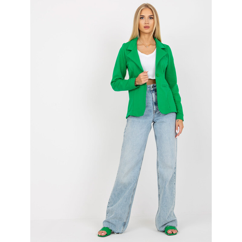 BASIC Zelené ležérní sako -TW-ZT-OB034.12-green