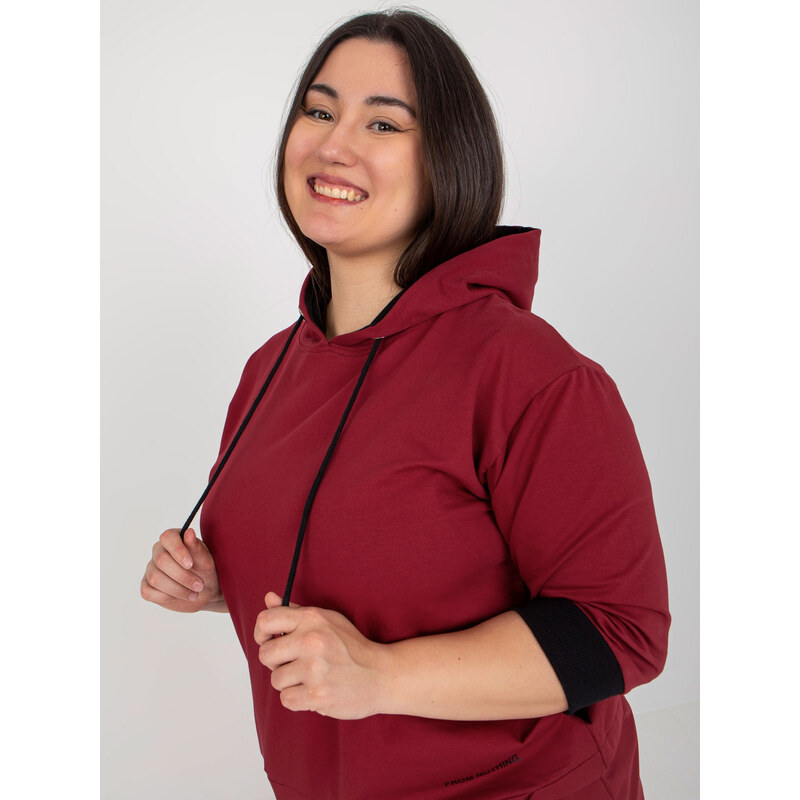 Dámská mikina Plus size RV-TU-8241.54P RELEVANCE 105966174