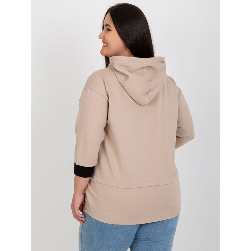 Dámská mikina Plus size RV-TU-8241.54P RELEVANCE 105966173