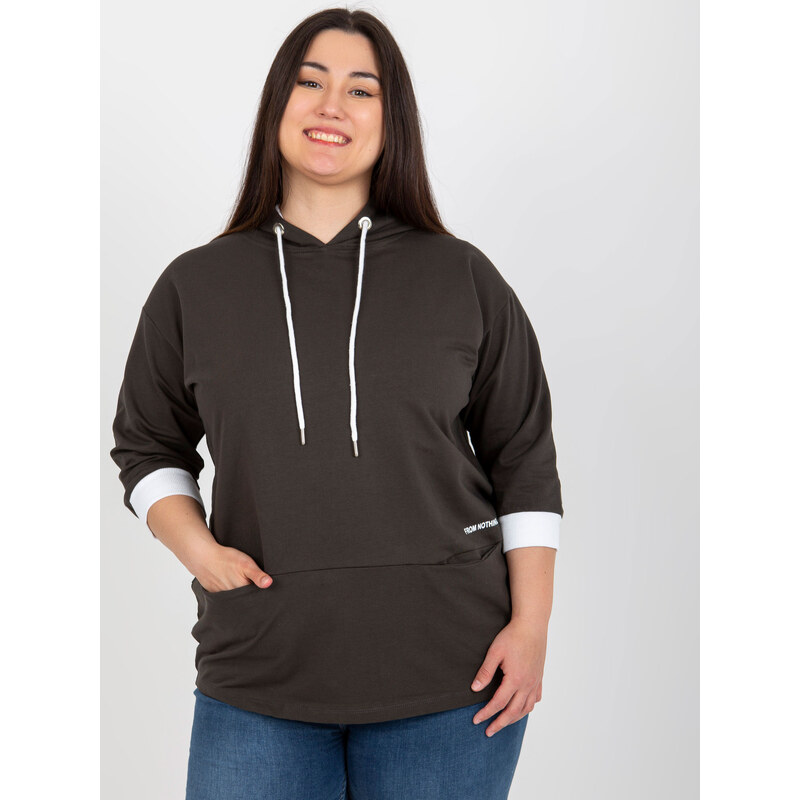 Dámská mikina Plus size RV-TU-8241.54P RELEVANCE 105966171