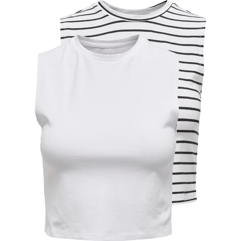 ONLY Top ONLChoice černá / bílá