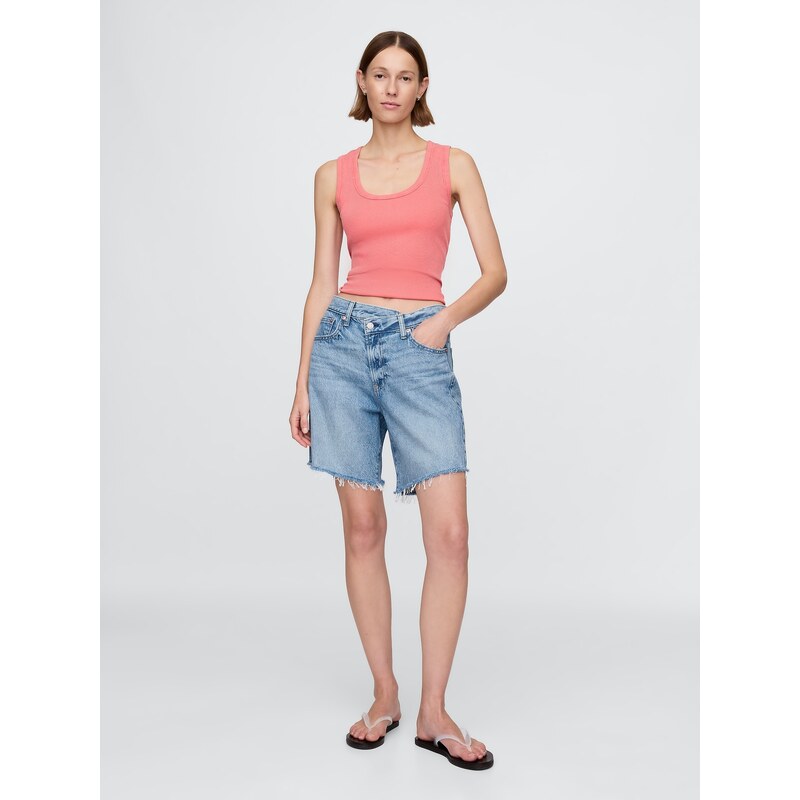 GAP Džínové kraťasy 90s Loose Bermuda - Dámské 107093245