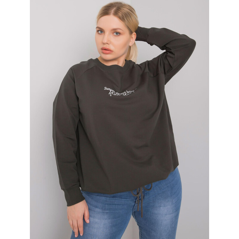 Dámská mikina Plus Size -RV-BL-7162.12P RELEVANCE 106696944