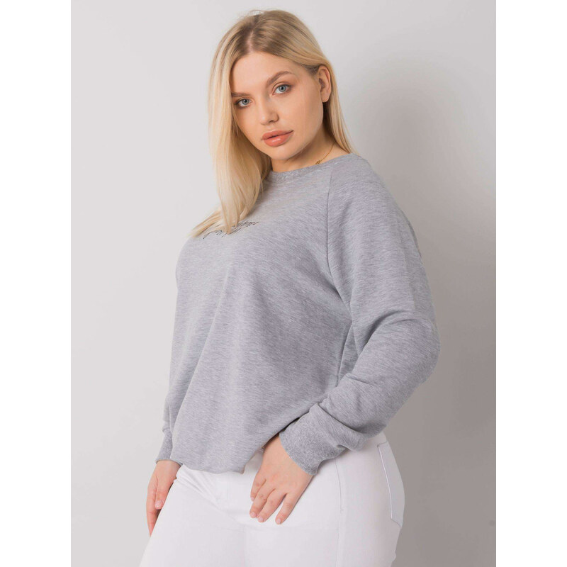 Dámská mikina Plus Size -RV-BL-7162.12P RELEVANCE 106696945