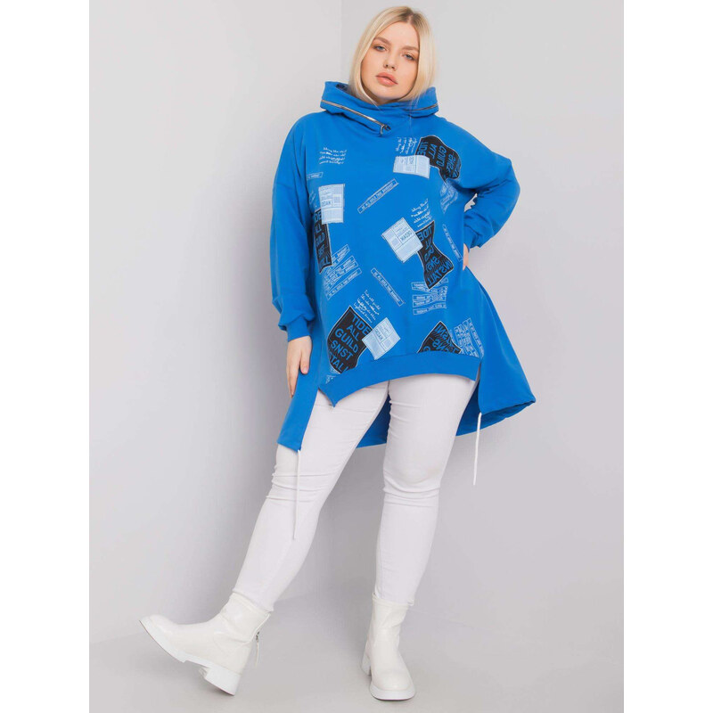 Dámská mikina Plus Size RV-BL-7217.79P RELEVANCE