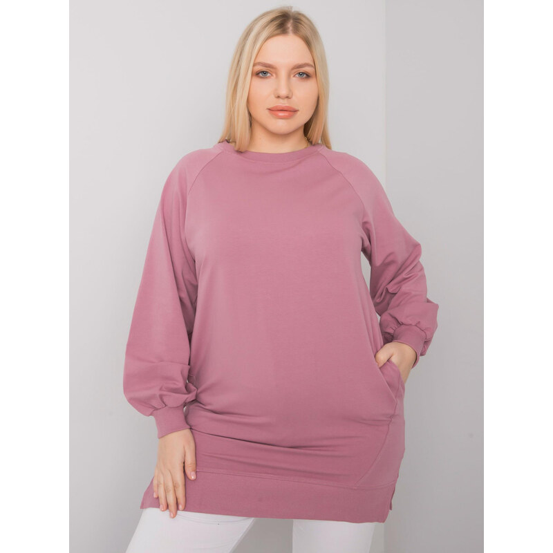 RELEVANCE Růžové dámské tričko s kapsami -pink Růžová 85872175