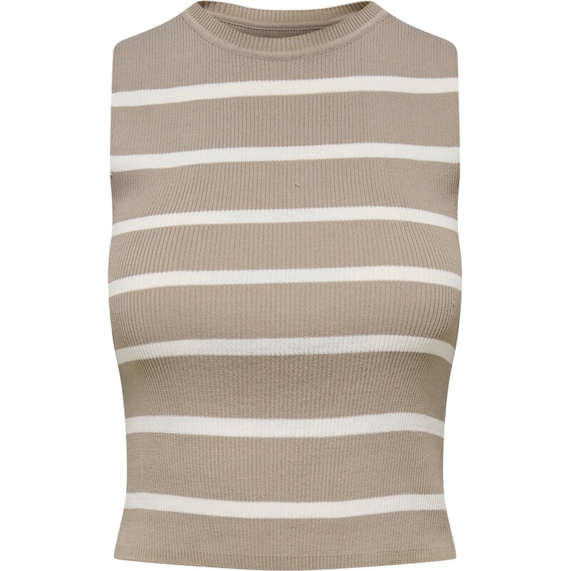 ONLY Kardigany ONLMAJLI šedobéžová / offwhite