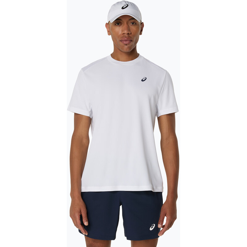 Pánské tenisové tričko ASICS Court Top brilliant white