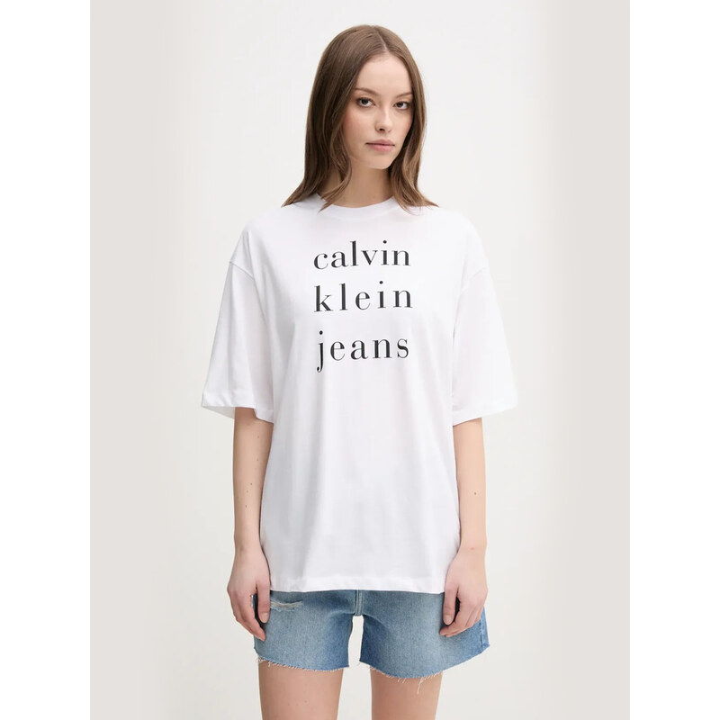 Calvin Klein dámské bílé tričko 109095326