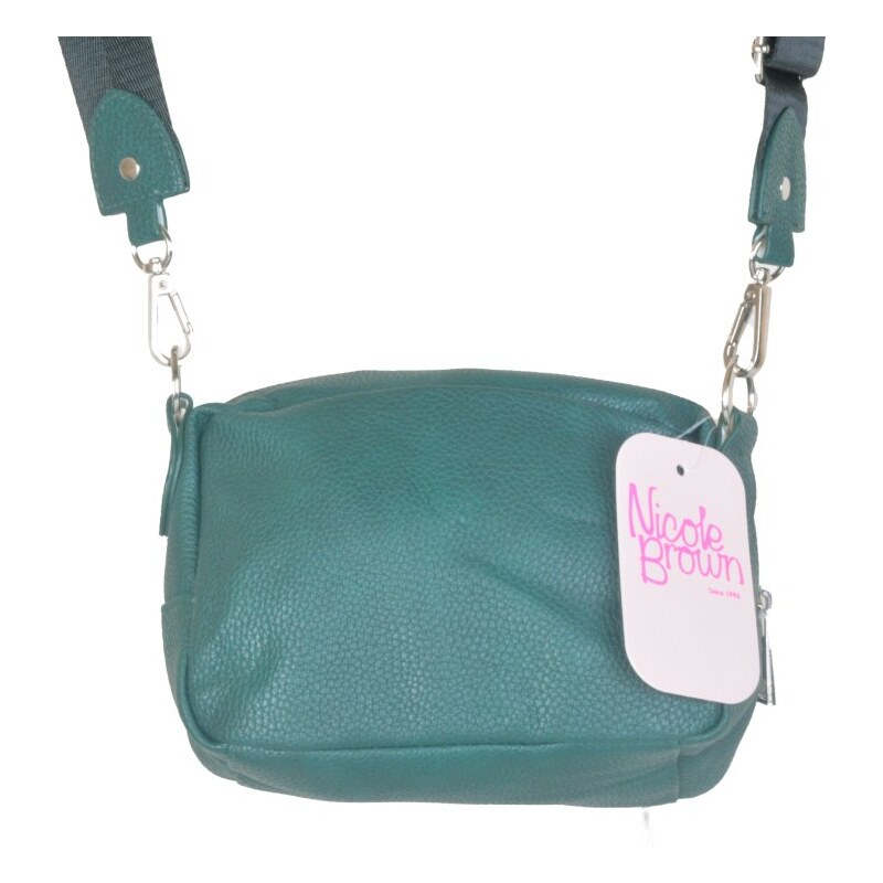 Nicole Brown Elegantní kabelka JBFB 369 zelená - GLAMI.cz