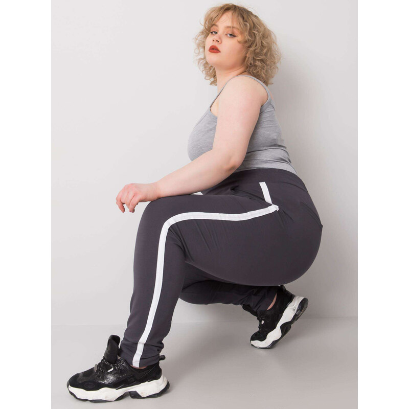 Dámské tepláky Plus Size RV-DR-6643.95 BASIC FEEL GOOD 108119254