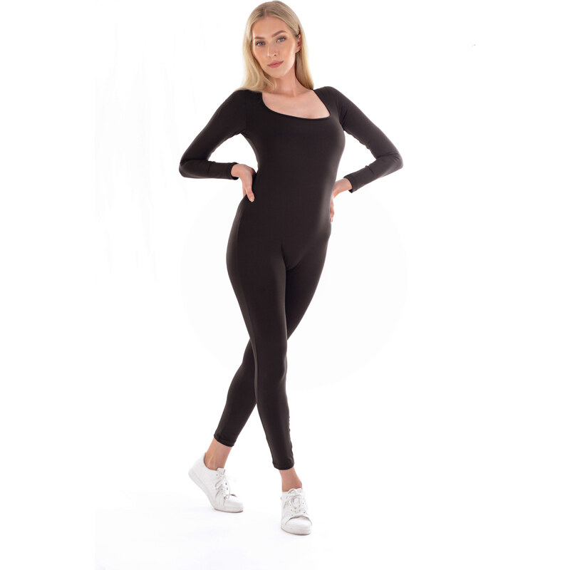 Dendy Legínový overal dlouhý rukáv Black 92886975