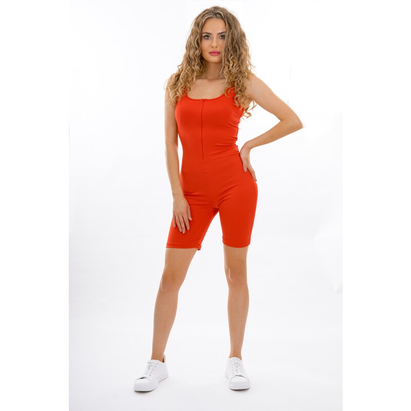 Dendy Legínový overal se zipem Red 105177896