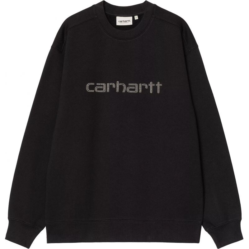 MIKINA CARHARTT WIP Rivet Script WS - černá -