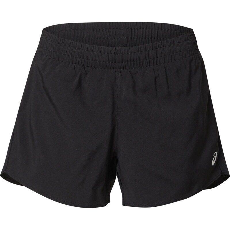 ASICS Sportovní kalhoty CORE 4IN černá / bílá