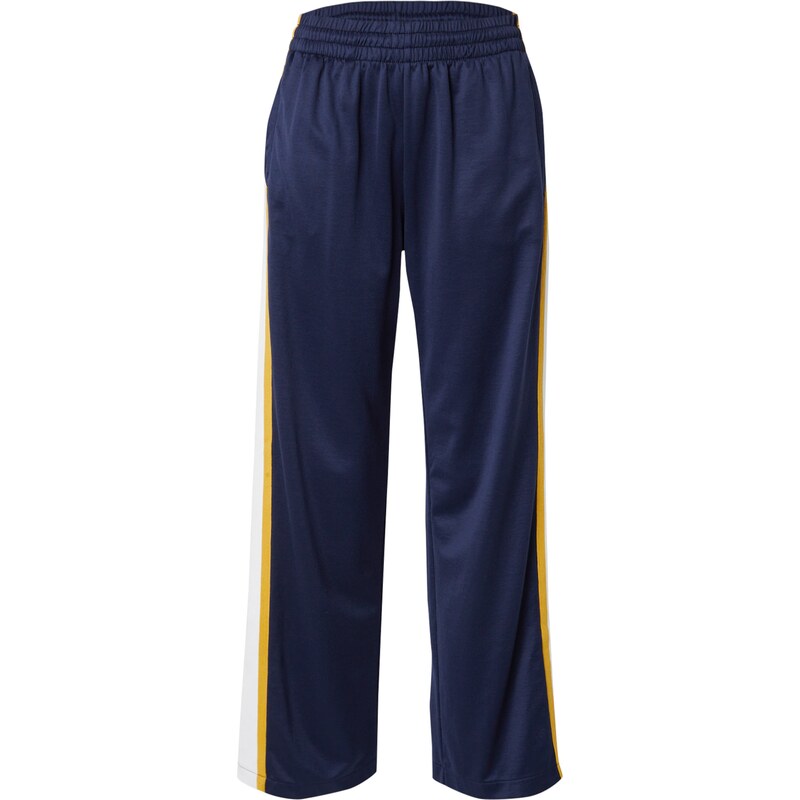 Abercrombie & Fitch Kalhoty modrá / žlutá