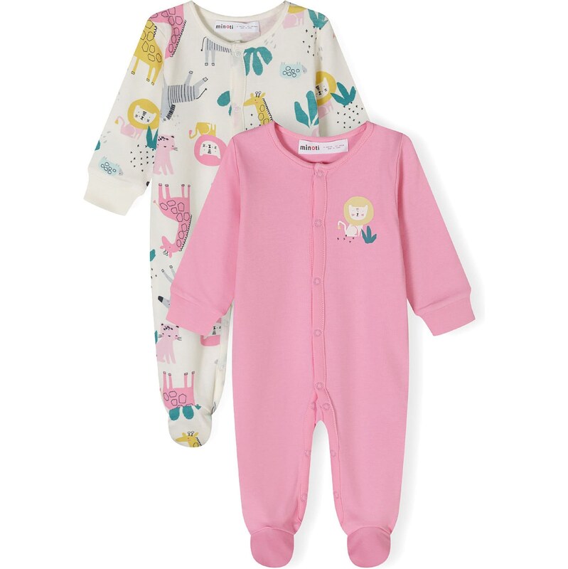 MINOTI Dupačky/body fialová / mix barev / pink
