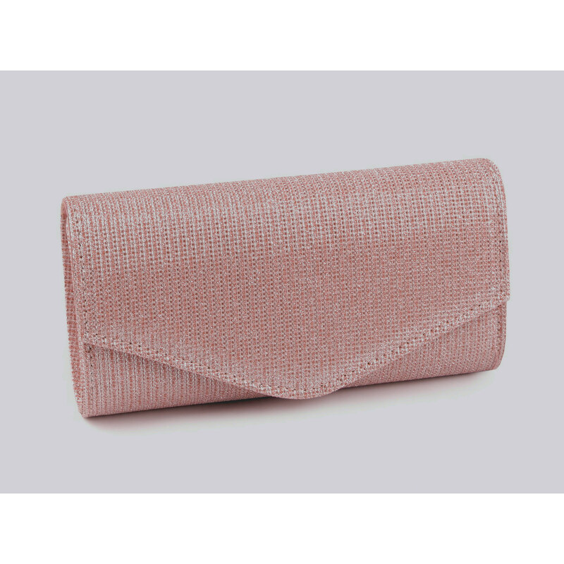 Stoklasa Dámské psaníčko s lurexem 870929 pudrové/růžové/stříbrné 105193879