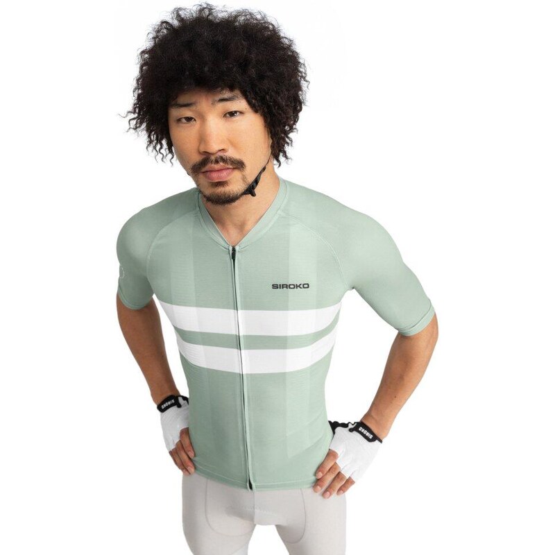 SIROKO Pánský ultralehký cyklistický dres M3 Mustair