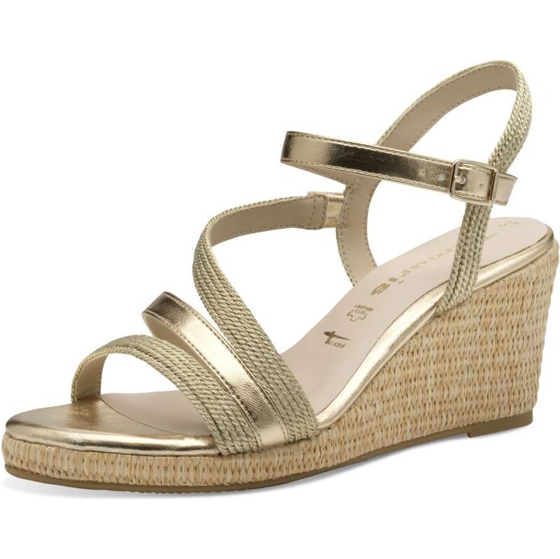 RIEKER Dámské sandály TAMARIS 28323-44-940 zlatá