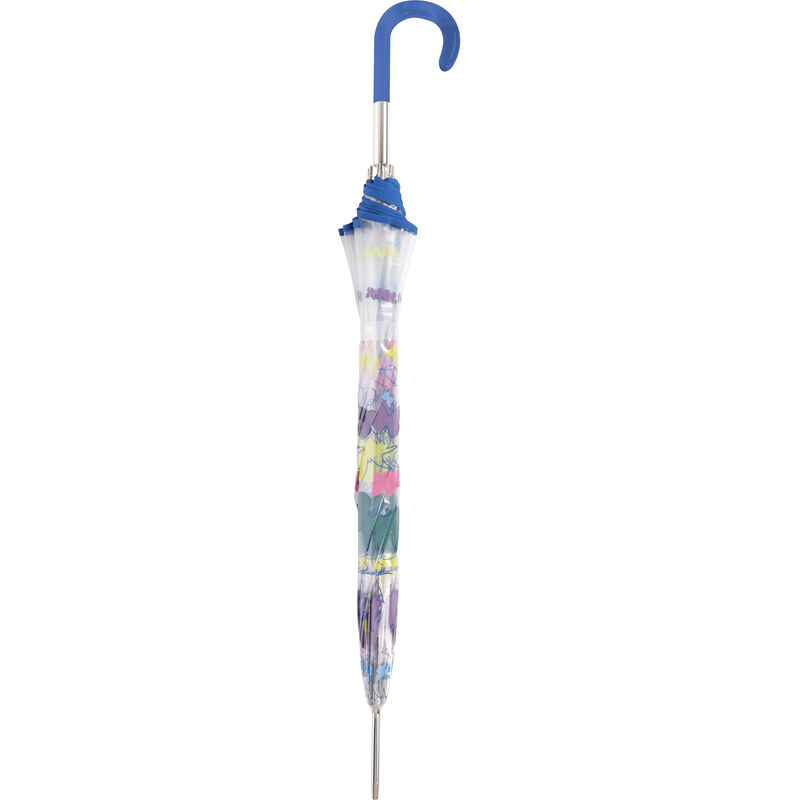 Průhledný deštník Doppler Fiber Long Transparent Spring