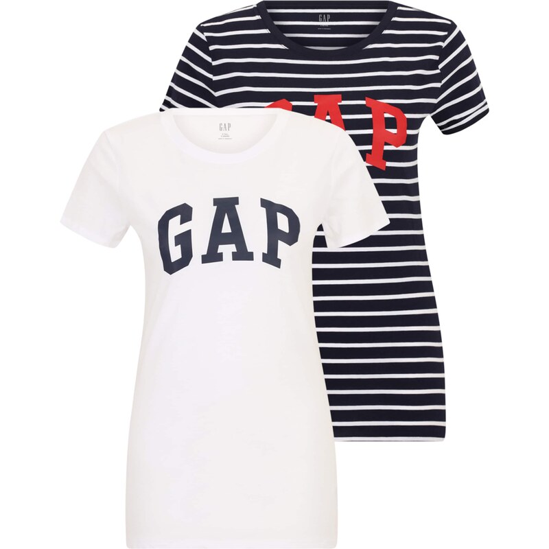 Gap Tall Tričko CLSC tmavě modrá / jasně červená / bílá 105213948