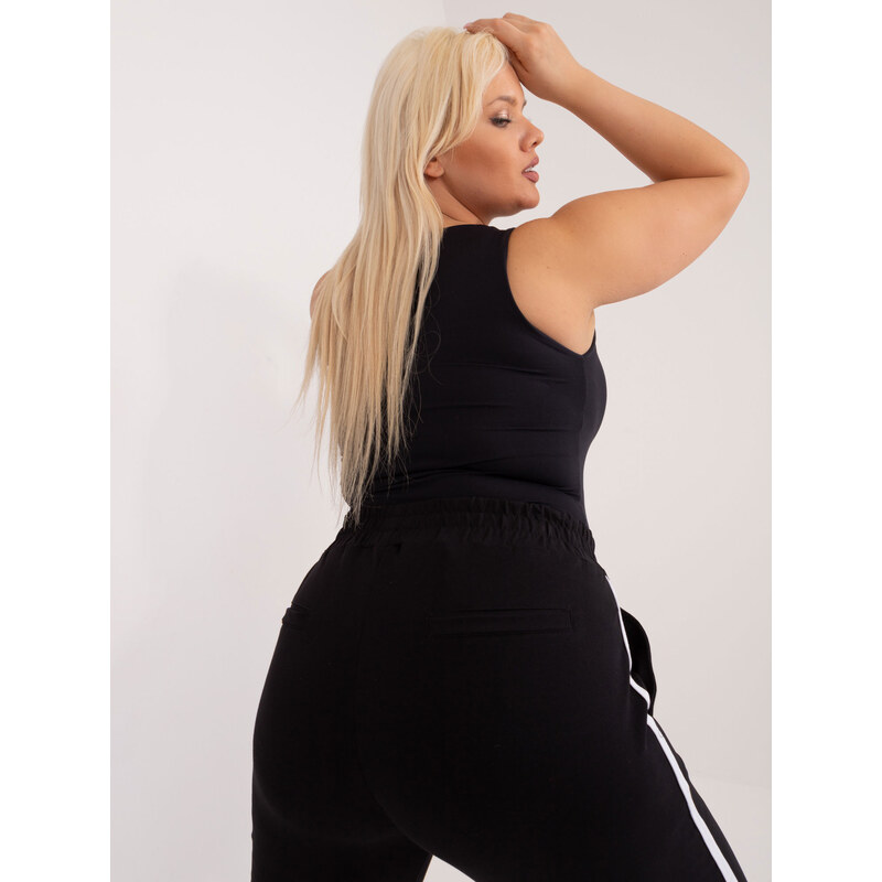 Dámské tepláky Plus Size RV-DR-6643.95 BASIC FEEL GOOD 108119253