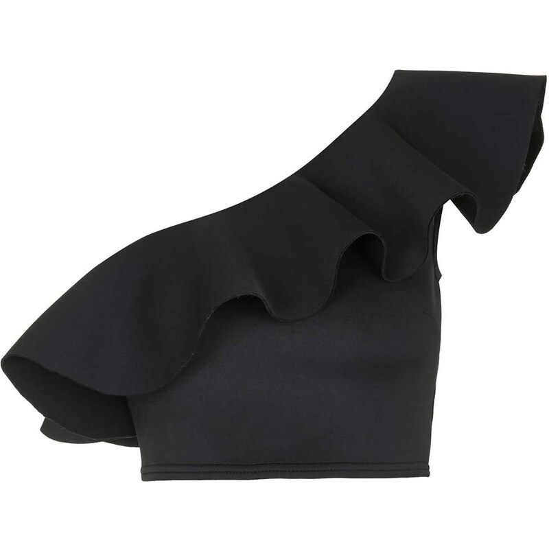 Topshop **Black Off The Shoulder Top by Twin Sister