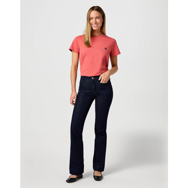 Dámské džíny WRANGLER FLARE SOFT MOONLIGHT 112362668 105226052