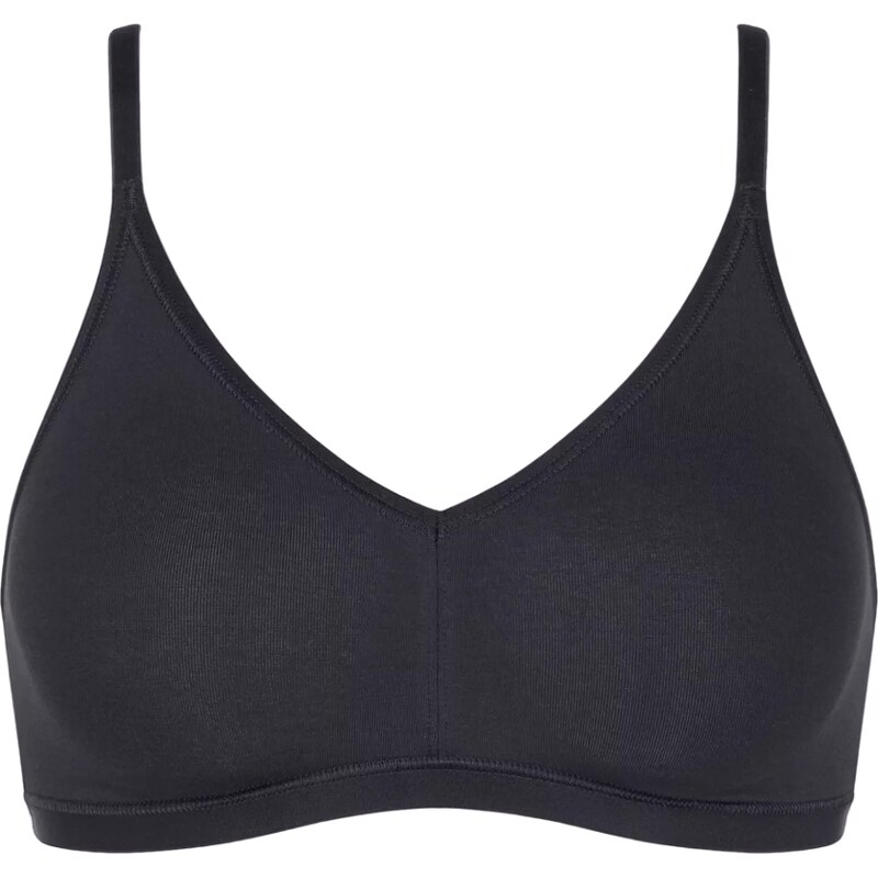 Dámská podprsenka GO Daily Cotton Soft bra - BLACK - černá 0004 - 104987803