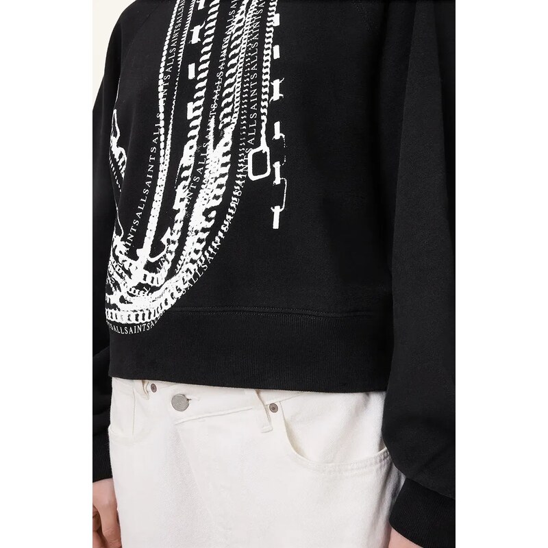 Bavlněná mikina AllSaints METALLO DANA