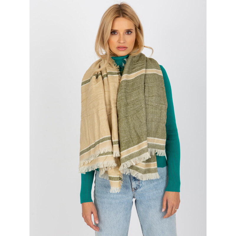 BASIC Béžová dámská šála -beige Béžová 85879606