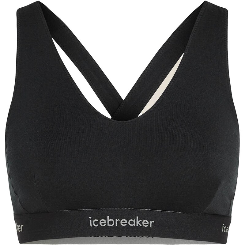 ICEBREAKER Sportovní podprsenka Sprite černá 105239272