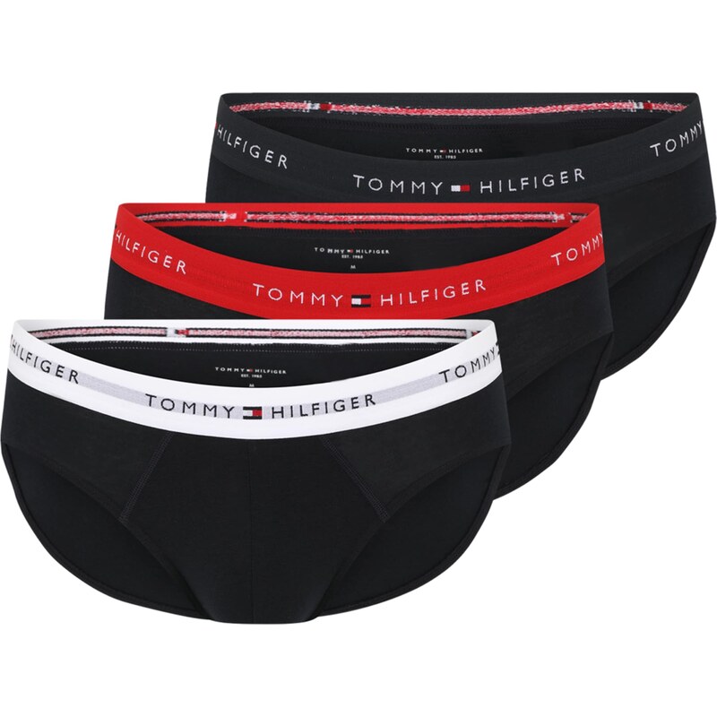 Tommy Hilfiger Underwear Slipy námořnická modř / červená / černá
