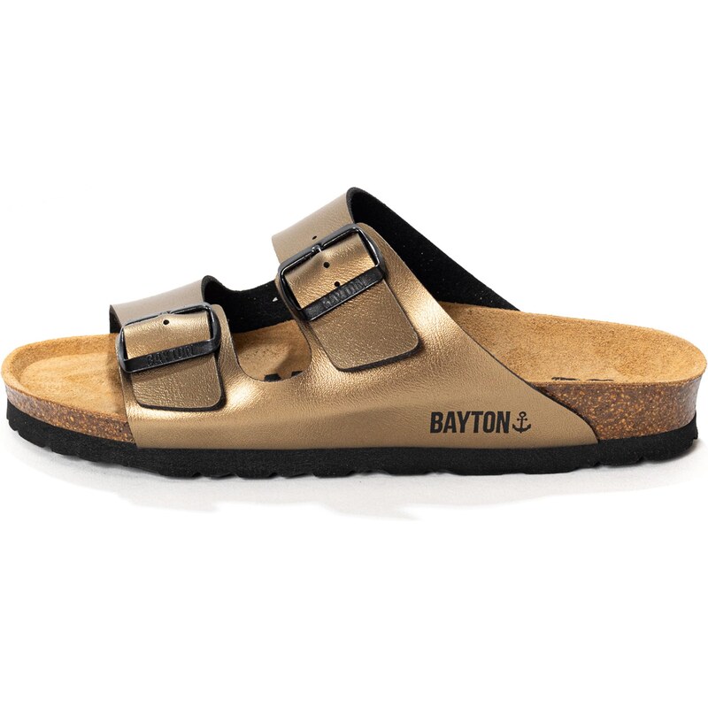 Bayton Pantofle Atlas bronzová