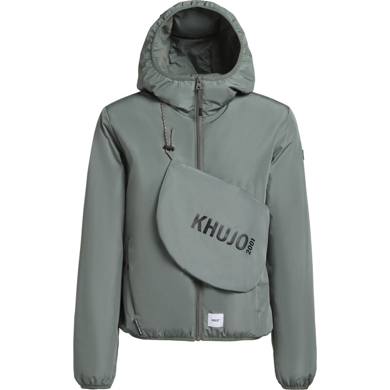 khujo Přechodná bunda Shelly čedičová šedá